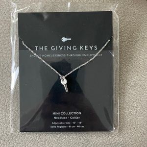 The giving keys 16-18 inch necklace